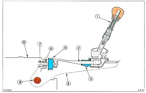 MT75 Lever Assembly