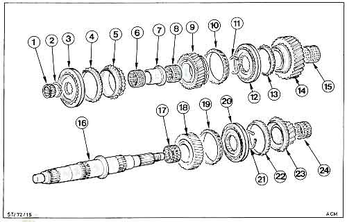 MT75 Main Shaft